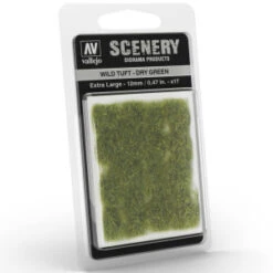 Vallejo - Scenery : Wild Tuft Dry Green 12mm