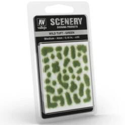 Vallejo - Scenery : Wild Tuft Green 4mm