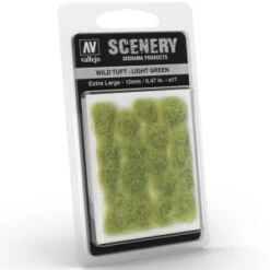 Vallejo - Scenery : Wild Tuft Light Green 12mm
