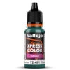 Vallejo - Xpress Color Intense : Heretic Turquoise -Boutique De Jeux vallejo xpress color intense heretic turquoise