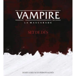 Vampire La Mascarade V5 : Set De Dés