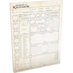 Vers Le Ragnarök - Bloc De Feuilles De Personnages