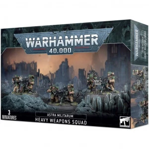 Warhammer 40K : Astra Militarum - Heavy Weapons Squad 1 Warhammer 40K : Astra Militarum - Heavy Weapons Squad