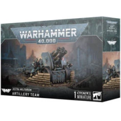 Warhammer 40K : Astra Militarum - Artillery Team