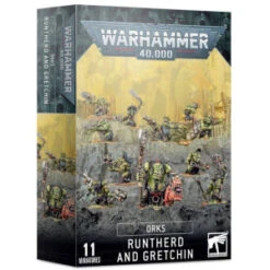 Warhammer 40K : Orks - Runtherd And Gretchin -Boutique De Jeux warhammer 40k orks runtherd and gretchin 1