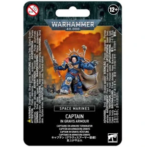 Warhammer 40K : Space Marines - Captain In Gravis Armour 1 Warhammer 40K : Space Marines - Captain In Gravis Armour