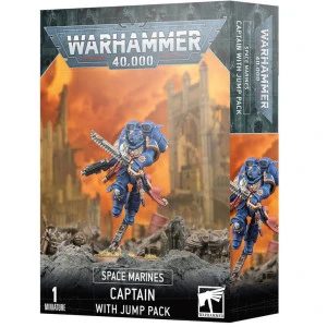 Warhammer 40K : Space Marines - Captain With Jump Pack 2 Warhammer 40K : Space Marines - Captain With Jump Pack – Image 2