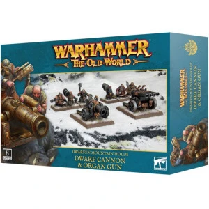 Warhammer : The Old World - Dwarfen Moutain Holds - Dwarf Cannon & Organ Gun 1 Warhammer : The Old World - Dwarfen Moutain Holds - Dwarf Cannon & Organ Gun