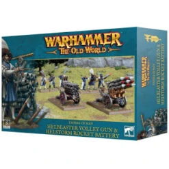 Warhammer : The Old World - Empire Of Man Hellblaster Volley Gun -Boutique De Jeux warhammer the old world empire of man hellblaster volley gun 1